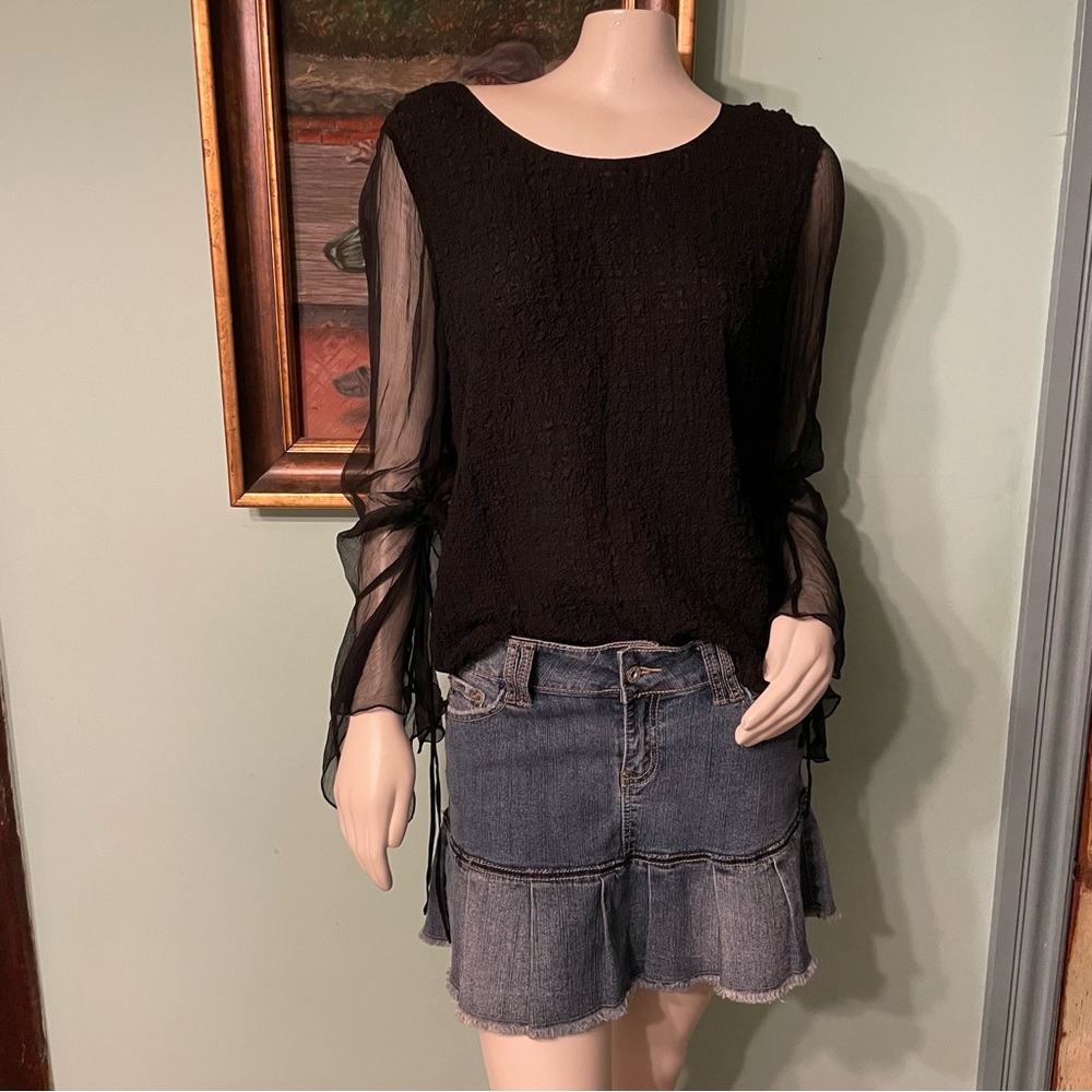 Max Studio Silk Top